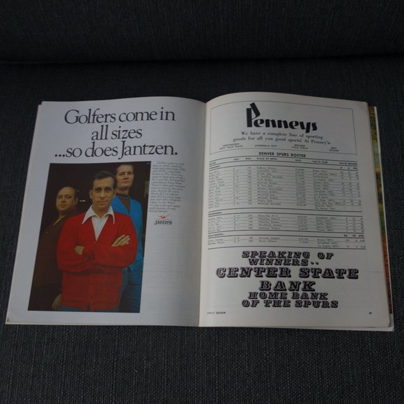 Vintage WHL Official Magazine Denver Spurs 1970-1971 - Picture 10 of 16